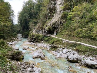 Tolmin Gorges (Triglav National Park, Slovenia) - Tolminer Klammen (Nationalpark Triglav, Slowenien) - Tolminska korita (Triglavski narodni park, Slovenija)