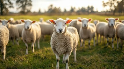 Farmers using data analytics to optimize livestock management and welfare.