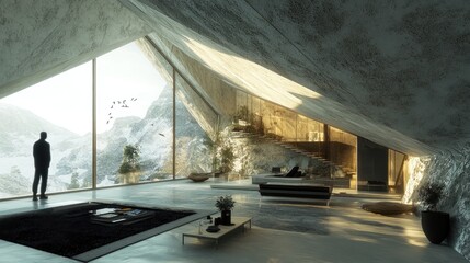 Architect in virtual design and construction, utilizing advanced digital tools and virtual reality to create and explore immersive architectural environments before construction begins.