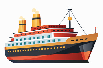 Ship vector illustration