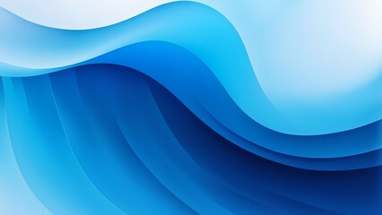 abstract blue wave background