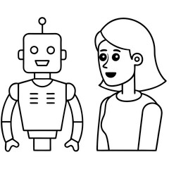 telepathic-communication-between-robot-and-woman