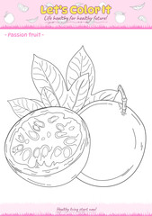Lets color it Passion fruit
