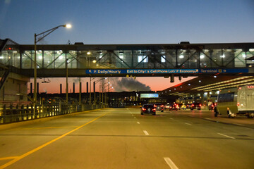 bridge at night