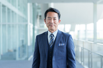 中高年　ビジネスマン　ポートレート