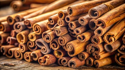 Dried cinnamon sticks a natural remedy for various health benefits , medicinal, plant roots, aromatic