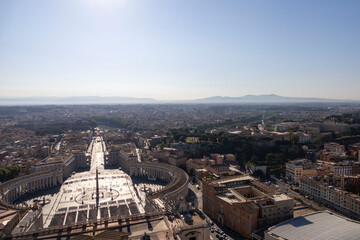 Views of Vatican City & Rome