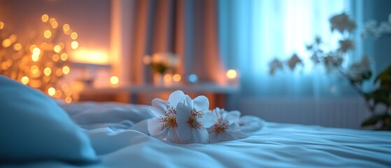 Serene Nursing Background with Soft Colors and Gentle Textures for a Calming Healthcare Environment