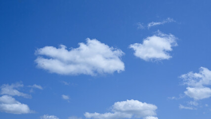 blue sky with white clouds beautiful day texture background image