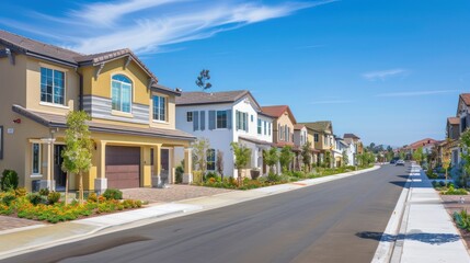 Suburban Street View