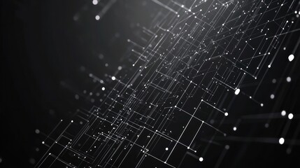Fototapeta premium Abstract Network Connection
