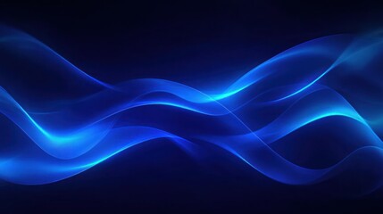 Abstract Blue Waves