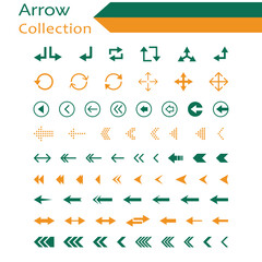 Arrow icons collection for web and mobile.