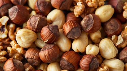 Fototapeta premium Close-up of Mixed Nuts