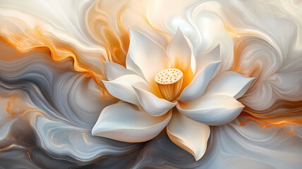 Obraz premium lotus flower petals