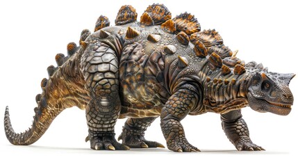 Fototapeta premium Ankylosaurus Dinosaur Illustration