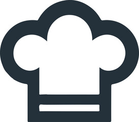 Silhouette of chief hat 