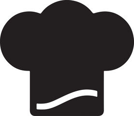 Silhouette of chief hat 