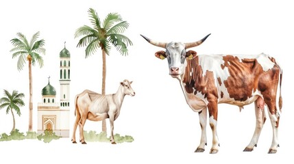 Eid al-Adha Illustration