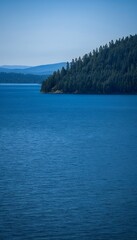 coeur lake d alene  natural waterfront calmness sky season hill lake leisure idaho tour tourism northwest water coastline tree tranquil landscape park scenic nature mountain north marina recreation