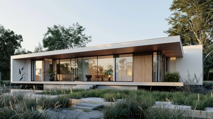 Fototapeta premium Modern Home Exterior