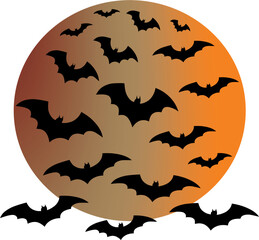 Naklejka premium bat