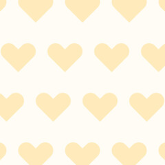 黄色いハートの背景