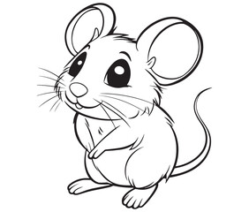 Mouse silhouette vector, Mouse and cheese, Mouse animal