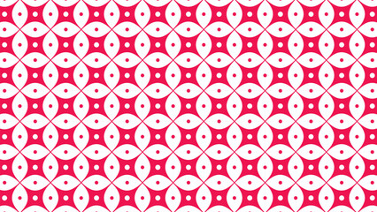 Simple geometrical pattern, often used in fabric and garment industry, and can be done in traditional batik technic.