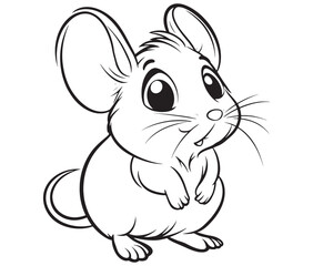 Mouse silhouette vector, Mouse and cheese, Mouse animal