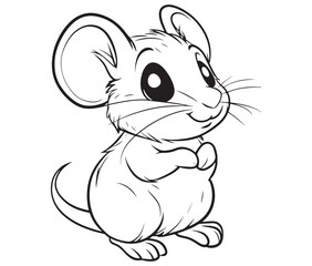 Mouse silhouette vector, Mouse and cheese, Mouse animal