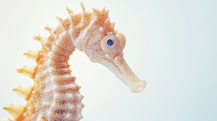 Seahorse isolated on white background