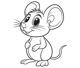 Mouse silhouette vector, Mouse and cheese, Mouse animal