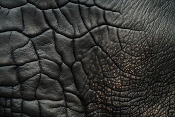 Elephant Animal Skin Texture Background,