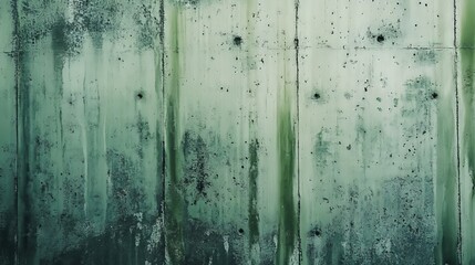 Obraz premium the sustainable future of green concrete walls in modern architecture