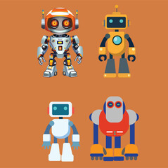 Vector Robot Control Type Icon
