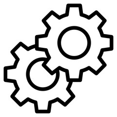 engine, gear icon