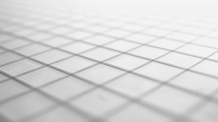 White Grid Pattern