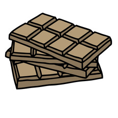 chocolate bar illustration