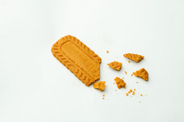 Biscuits, Lotus Biscuit, Lotus Cookies, Biscuits on white background