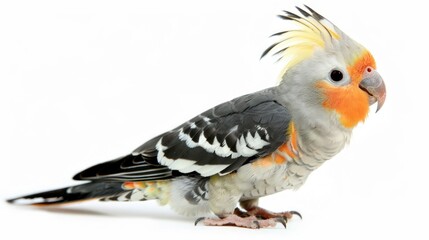 Cockatiel Parrot Portrait