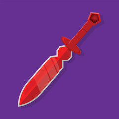 sword vector illustration, great for a logo or icon.