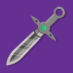 sword vector illustration, great for a logo or icon.