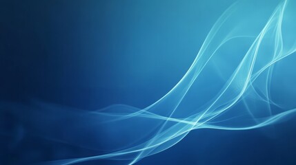 Fototapeta premium Abstract Blue Swirls Background