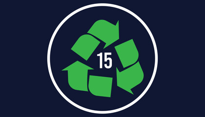 America Recycles day is observed every year on November. Nature Awareness concept. background, placard, banner template Vector illustration design.