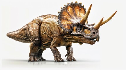 Fototapeta premium Triceratops Dinosaur Illustration