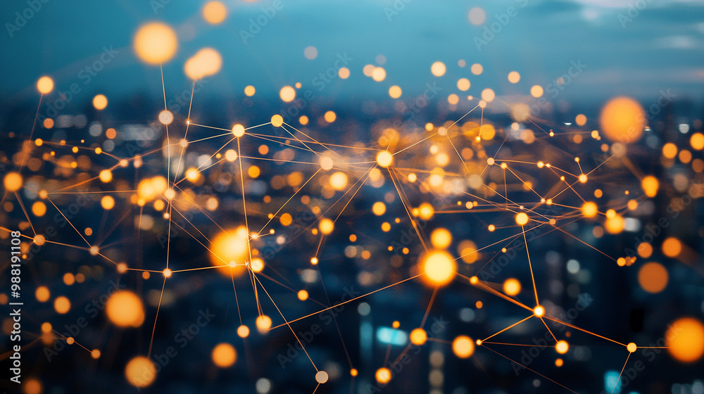 Aufkleber creating connections in a digital world