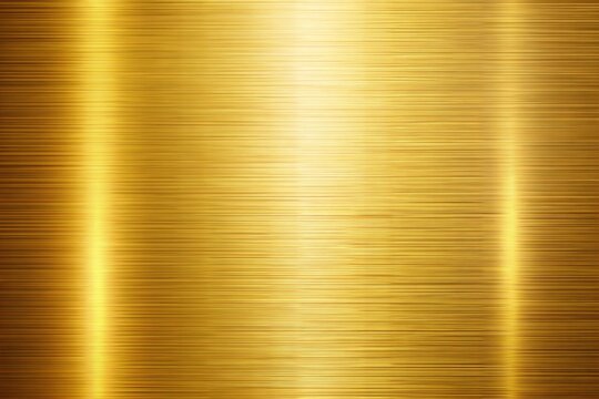 Seamless brushed gold texture with reflective surface
