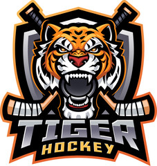 Tiger hockey esport mascot