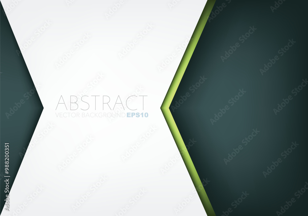 Fototapete graphic geometric triangle overlap vector layer background for text and message design